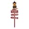 Glitzhome® 3.5ft. LED Christmas Yard Stake with Timer